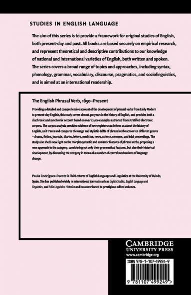 The English Phrasal Verb 1650-Present