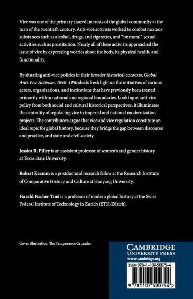 Global Anti-Vice Activism 1890-1950