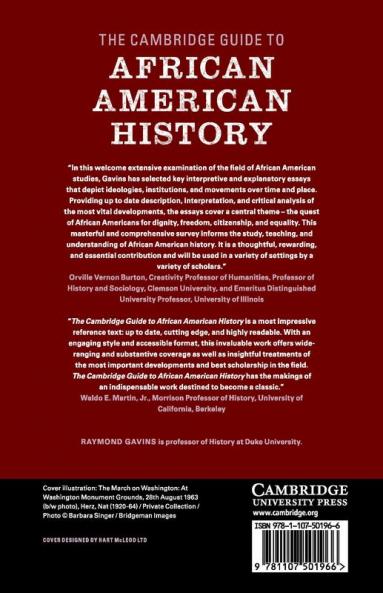 The Cambridge Guide to African American History