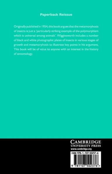 The Physiology of Insect Metamorphosis