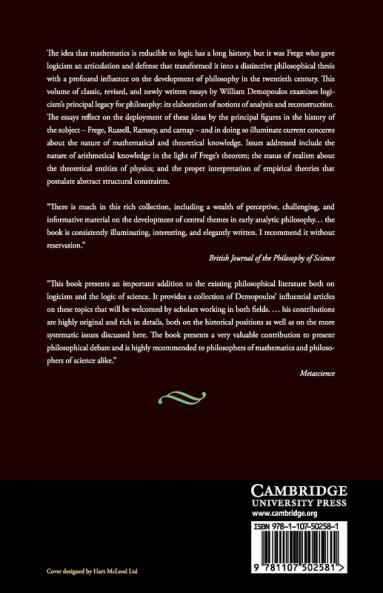 Logicism and its Philosophical Legacy