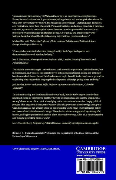 Narrative and the Making of US National Security