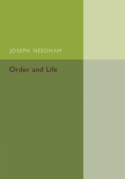Order and Life