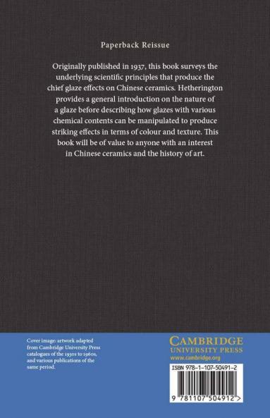 Chinese Ceramic Glazes