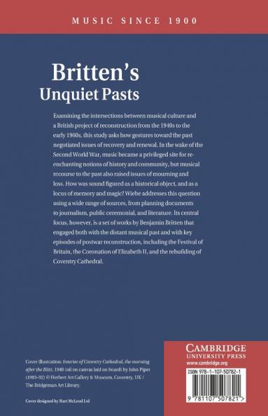 Britten's Unquiet Pasts