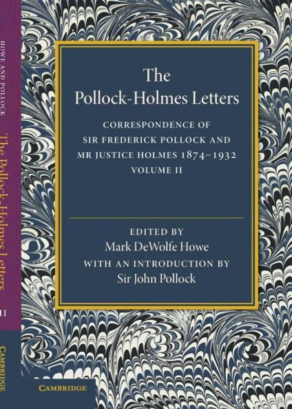 The Pollock-Holmes Letters