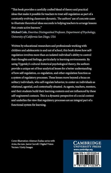 Sociocultural Psychology and Regulatory Processes in Learning Activity