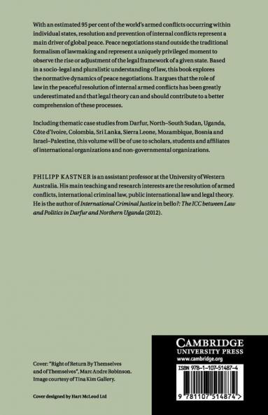 Legal Normativity in the Resolution of Internal Armed Conflict