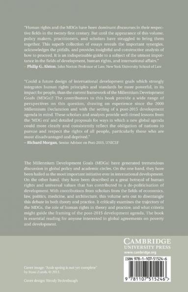 The Millennium Development Goals and Human             Rights