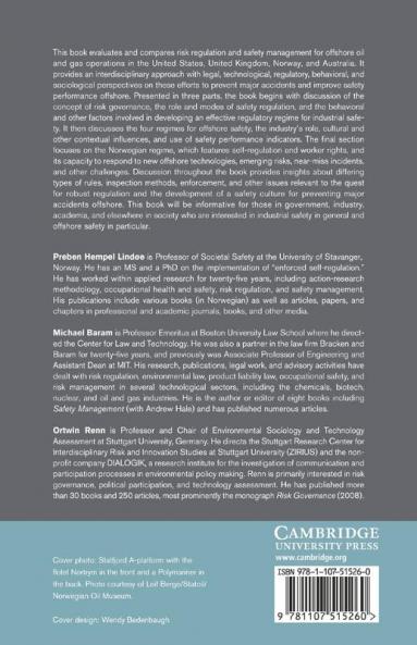 Risk Governance of Offshore Oil and Gas             Operations