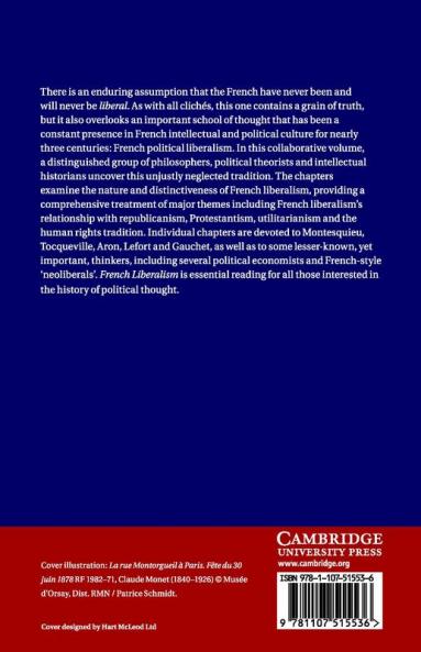 French Liberalism from Montesquieu to the Present Day