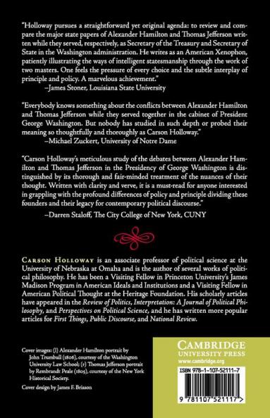 Hamilton versus Jefferson in the Washington Administration