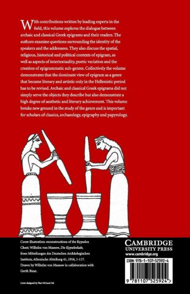 Archaic and Classical Greek Epigram