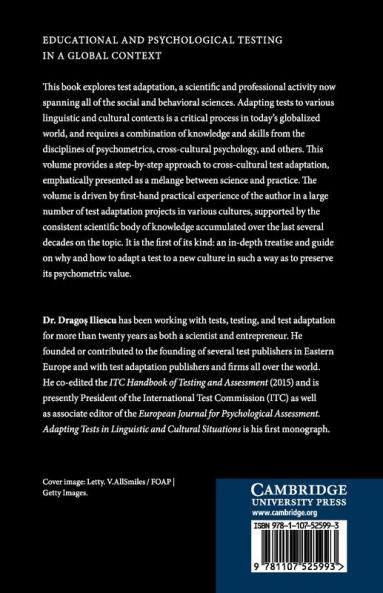 Adapting Tests in Linguistic and Cultural             Situations