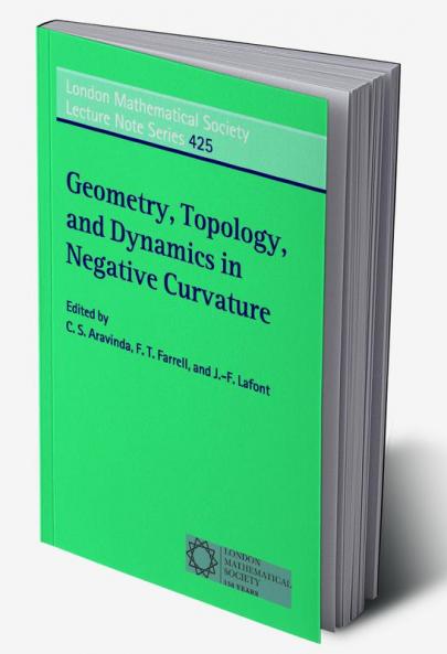 Geometry Topology and Dynamics in Negative Curvature