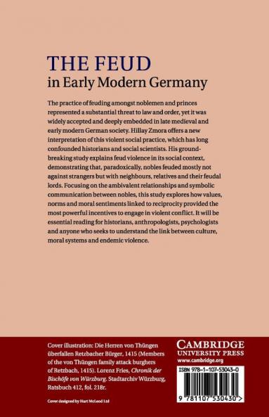 The Feud in Early Modern Germany