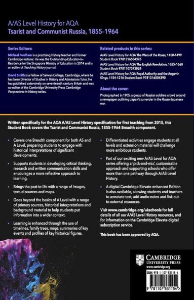 A/AS Level History for AQA Tsarist and Communist Russia 1855-1964