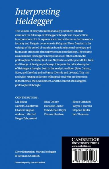 Interpreting Heidegger