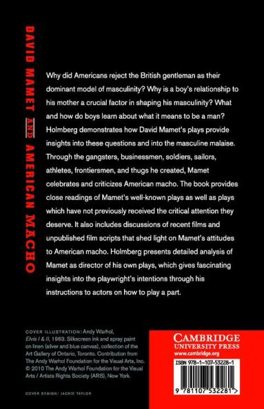 David Mamet and American Macho