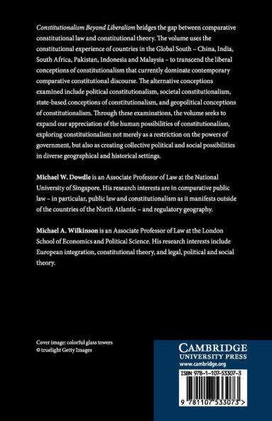 Constitutionalism Beyond Liberalism