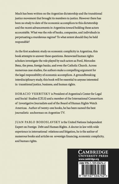 The Economic Accomplices to the Argentine             Dictatorship