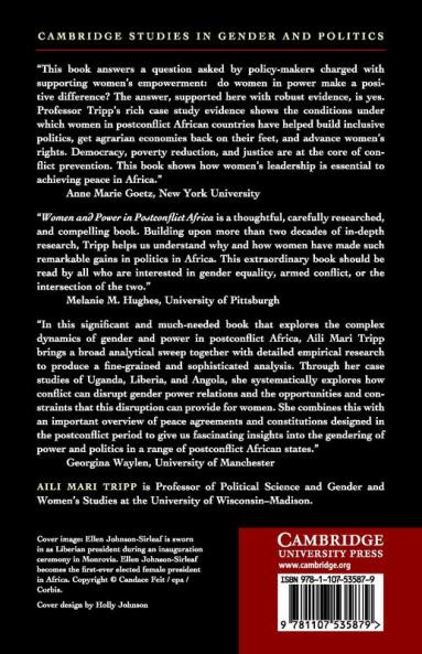 Women and Power in Postconflict Africa