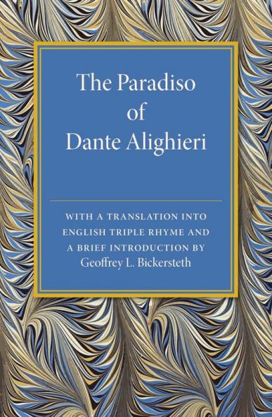 The Paradiso of Dante Alighieri