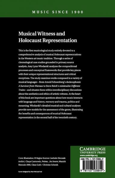 Musical Witness and Holocaust Representation