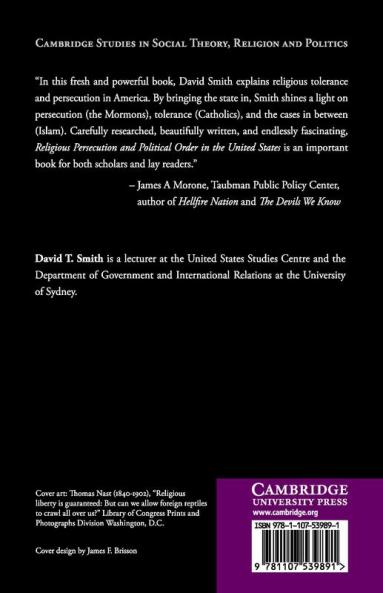Religious Persecution and Political Order in the United States