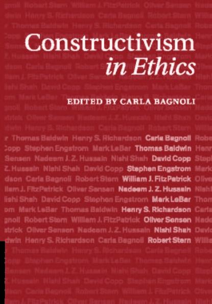 Constructivism in Ethics