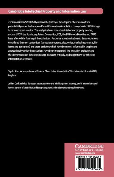 Exclusions from Patentability