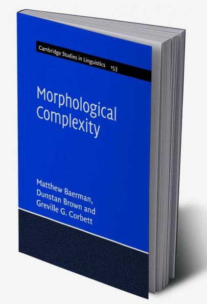Morphological Complexity