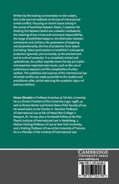 The Conduct of Hostilities under the Law of International Armed             Conflict