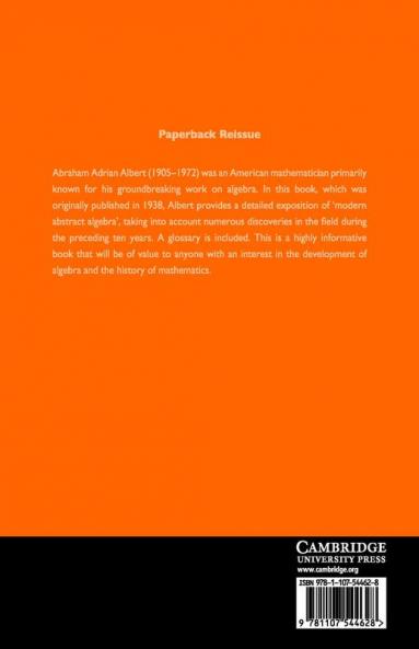 Modern Higher Algebra