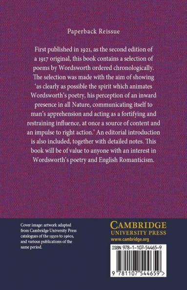 Selections from the Poems of William Wordsworth