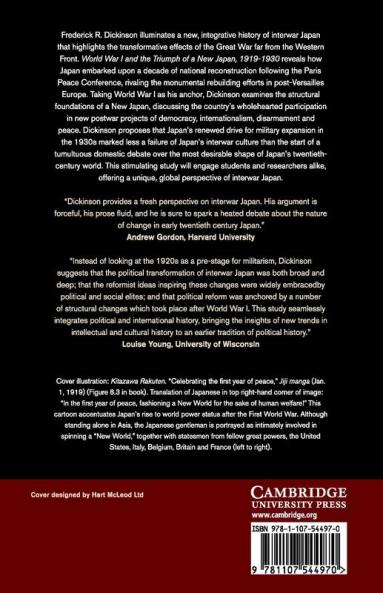 World War I and the Triumph of a New Japan 1919-1930