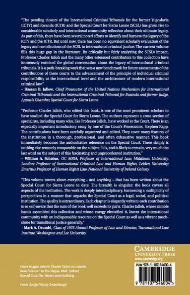 The Sierra Leone Special Court and its Legacy