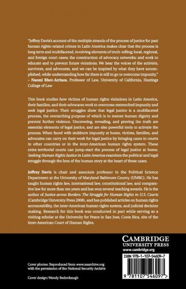 Seeking Human Rights Justice in Latin America