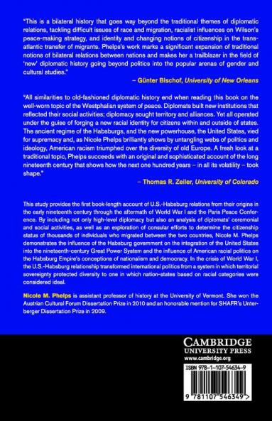 U.S.-Habsburg Relations from 1815 to the Paris Peace             Conference