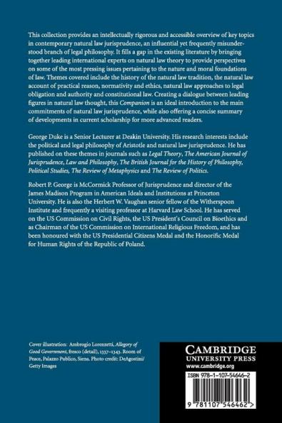 The Cambridge Companion to Natural Law             Jurisprudence