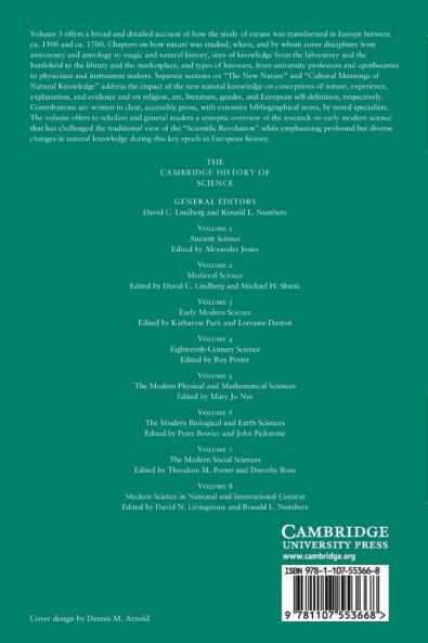 The Cambridge History of Science