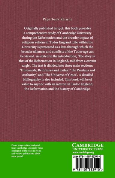 Reformation and Reaction in Tudor Cambridge