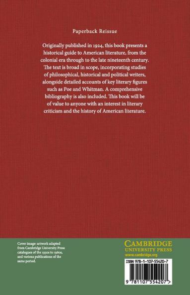 A Short History of American Literature