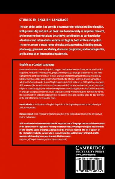 English as a Contact Language