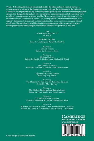 The Cambridge History of Science