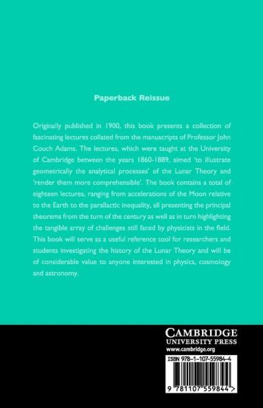 Lectures on the Lunar Theory