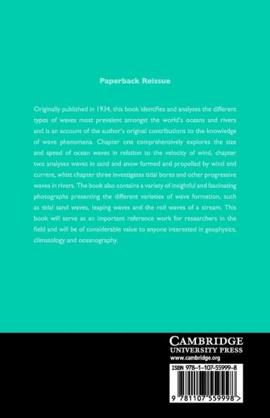 Ocean Waves and Kindred Geophysical Phenomena