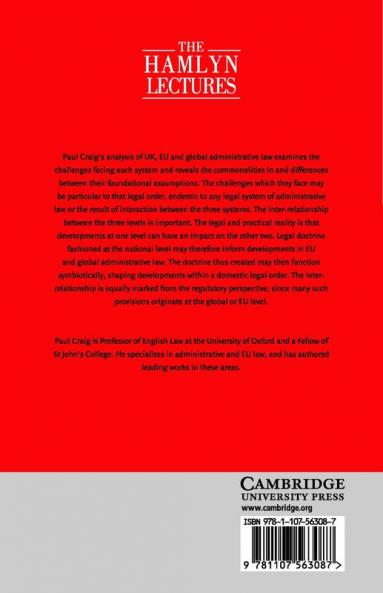 UK EU and Global Administrative Law