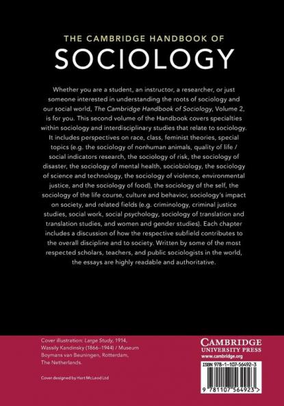 The Cambridge Handbook of Sociology