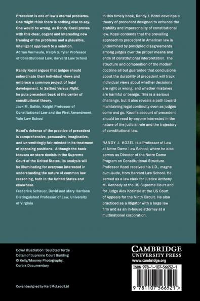 Settled Versus Right